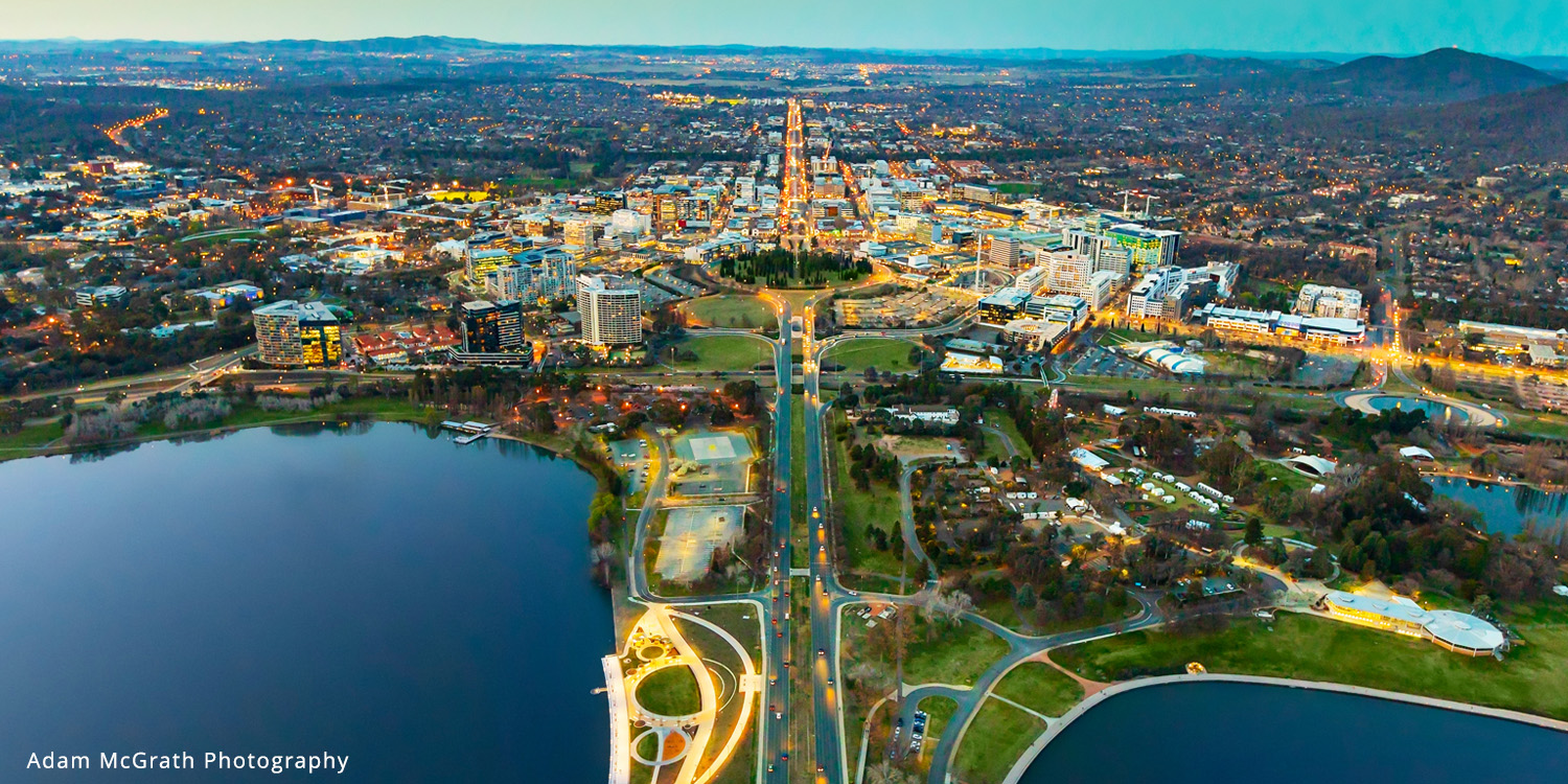 Canberra Aerial View